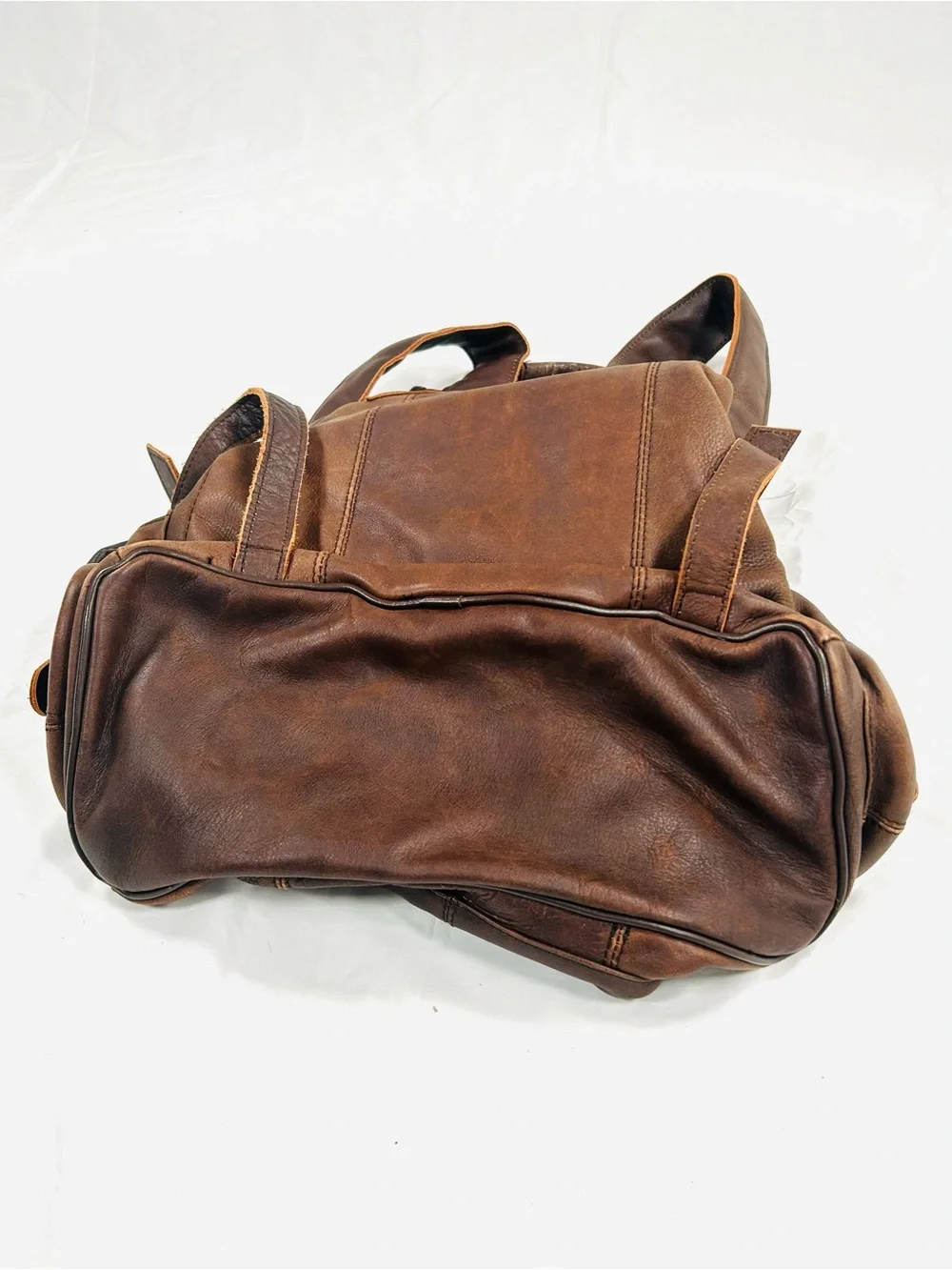 Unbranded Distressed Leather Backpack